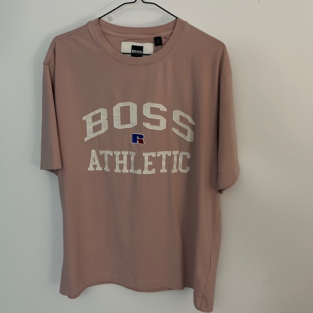 Hugo Boss x Russell Athletic Boss Athletic Pale Pink T-Shirt XL